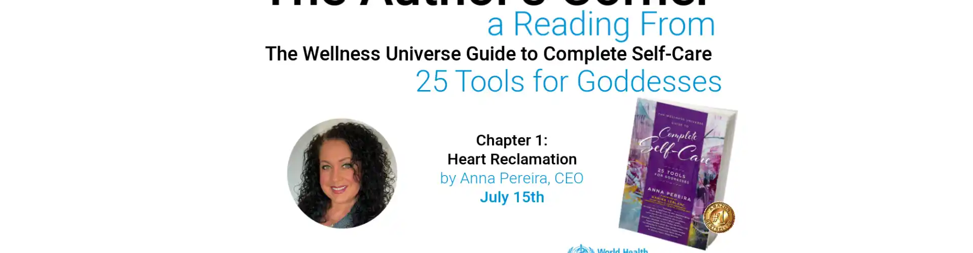 L'angolo dell'autore con Anna Pereira: capitolo 1 di 25 strumenti per dee - Online Class by The Wellness Universe