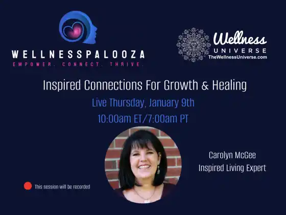 Wellnesspalooza 2025 חיבורים בהשראת צמיחה וריפוי עם קרולין מקגי