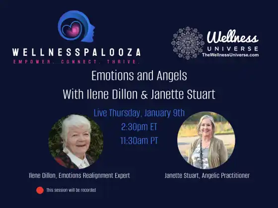 Wellnesspalooza 2025 العواطف والملائكة مع إيلين ديلون وجانيت ستيوارت