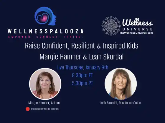 Wellnesspalooza 2025 Raise Resilient Kids kasama sina Margie Hamner at Leah Skurdal